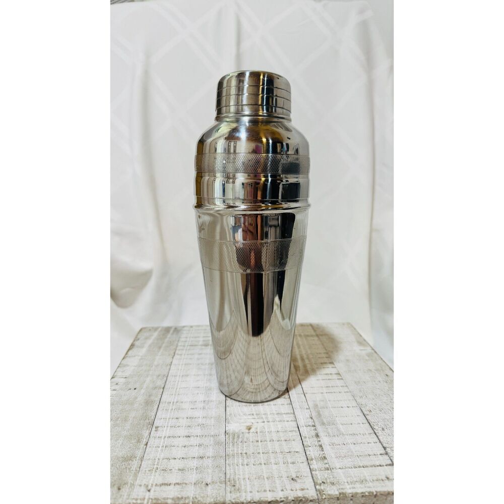 Grey Goose Vodka Cocktail Shaker Stainless Steel Barware Martini Drink Mixer